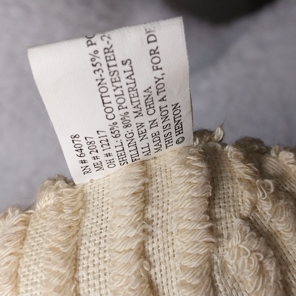 Lot of 3 bears . 2 Chenille, 1 Terrycloth. - Picture 7 of 7